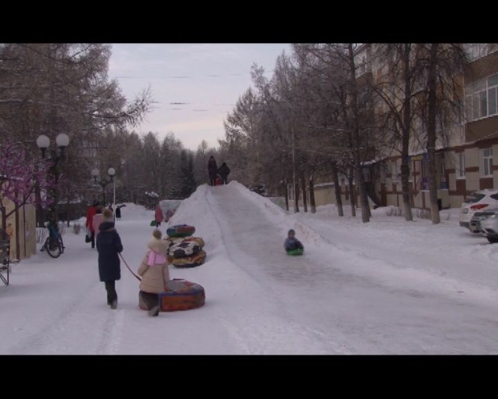 Покатушки на «ватрушках»