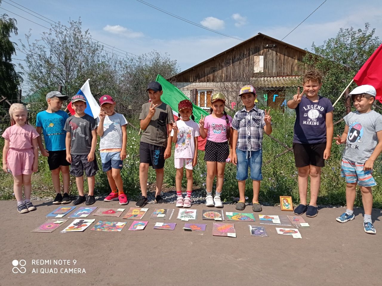 Завершается третья смена в лениногорских дворовых лагерях