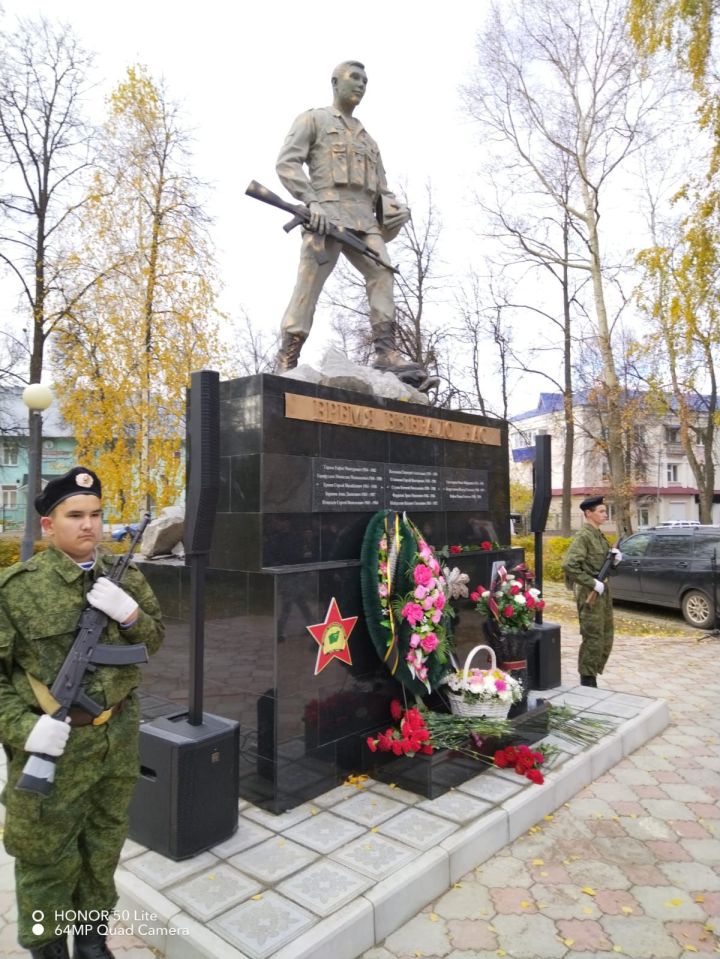 В Лениногорске после реконструкции открыли памятник воинам-интернационалистам