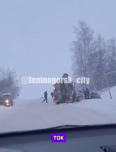 В Лениногорском районе произошло ДТП