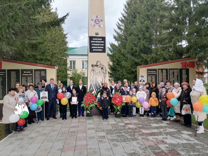 В Лениногорском районе прошли митинги, посвященные Дню Победы