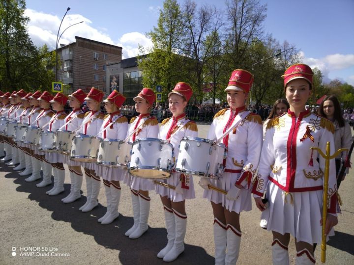 Лениногорцы широко празднуют 9 мая на разных площадках города