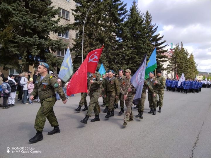 В Лениногорске у монумента «Вечный огонь» состоялся митинг в честь 79-ой годовщины Великой Победы